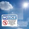 Signmission Unauthorized Persons Not Permitted Beyond OSHA Notice Sign, Vinyl Decal, 10in W x 7in L, 2PK OS-2PACK-NS-D-710-L-16777 - alternate 5